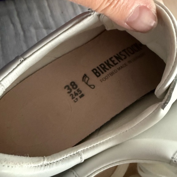 NWT Birkenstock Bend Low Leather Sneakers Size 38 Regular/Wide - Picture 4 of 6